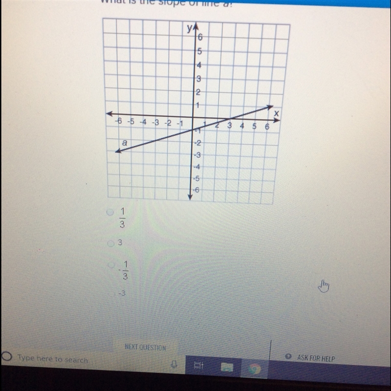 What is the slope of line A help ASAP-example-1