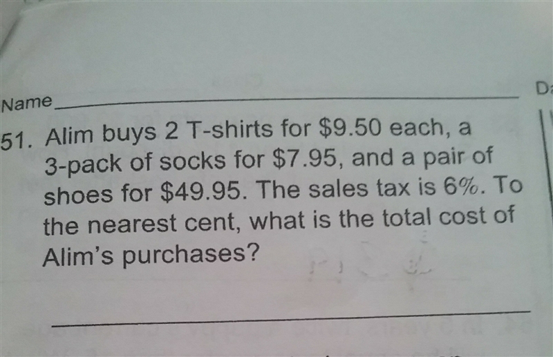 Help me with Alims sales tax problem-example-1