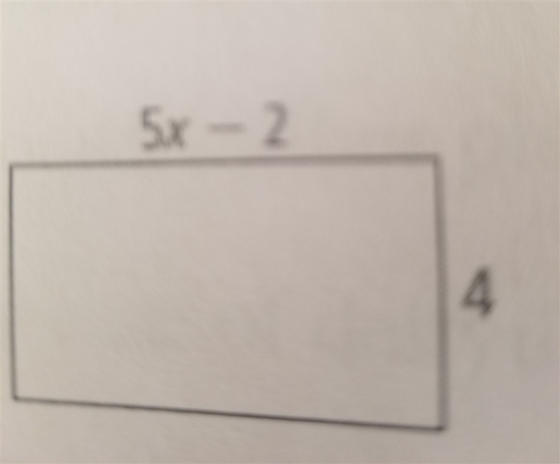 How do i write an expression in simplified form for the area of a rectangle-example-1