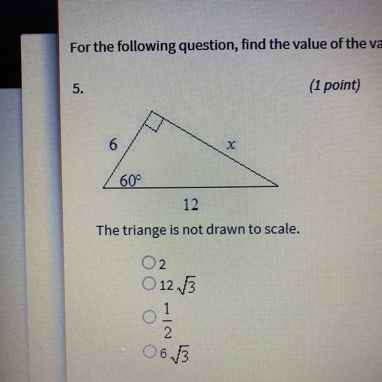 Find the value of the variables. If your answer is not an integer, leave it in simplest-example-1