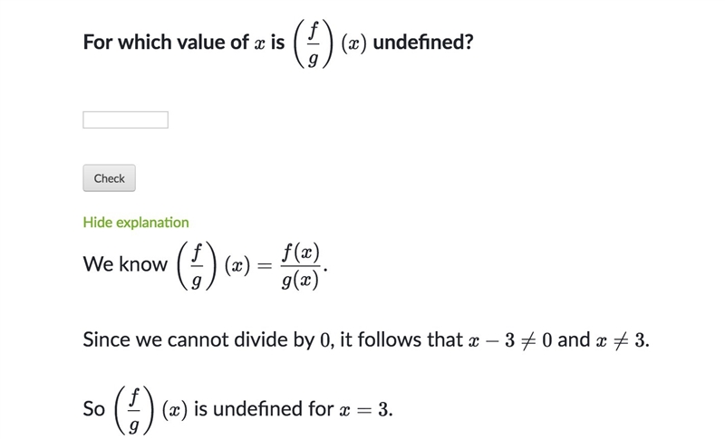 I looked at a video about dividing by zero, but I dont understand this question. Couldnt-example-1