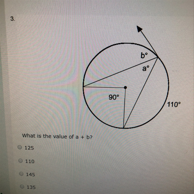 What is the value of a + b-example-1