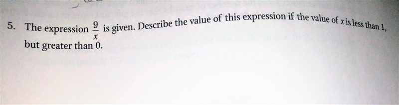 Can someone help me. please! At the end, it says x less that 1, but greater than 0.-example-1