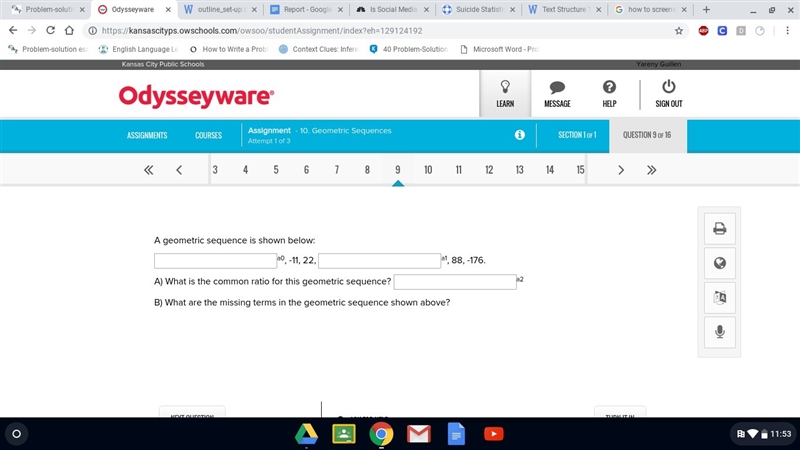 A geometric sequence is shown below:-example-1