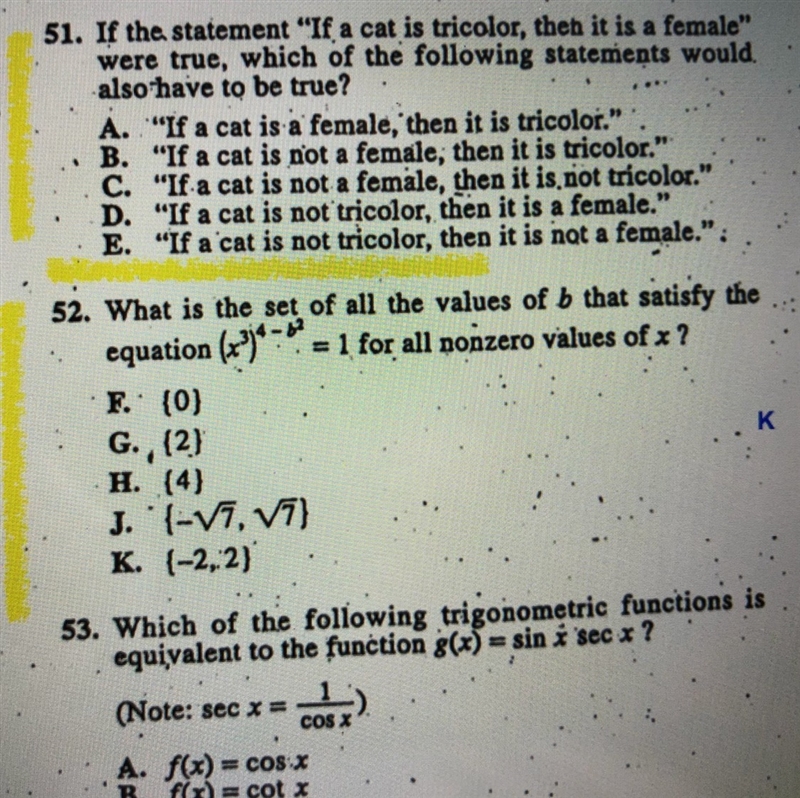 Hi, the answer is K but can anyone show why-example-1