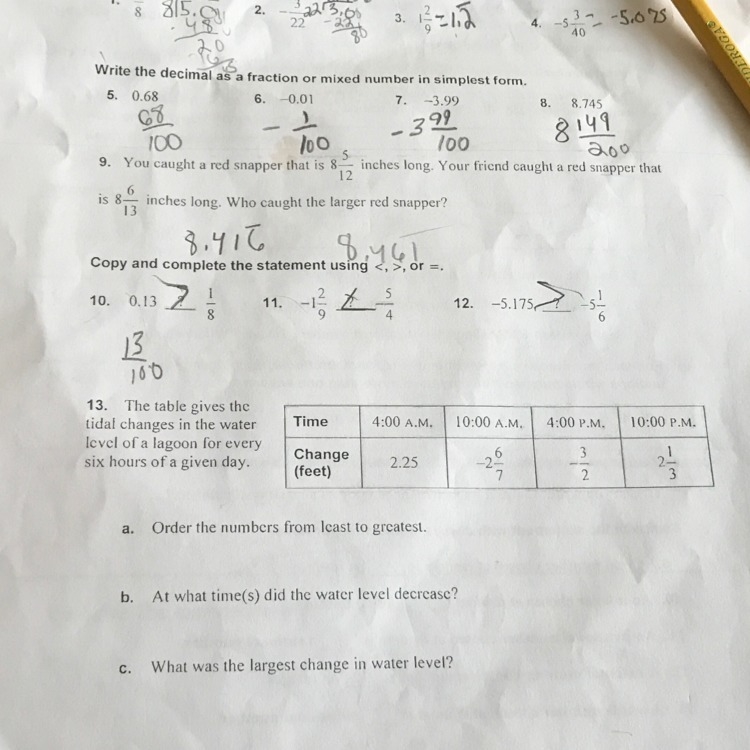 I need answers for 13 A,B,C-example-1