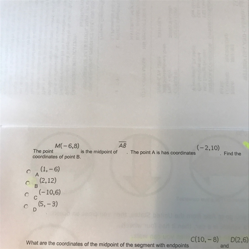 Find the midpoint. Please and thanks.-example-1