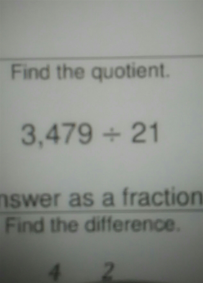 3479÷21 as a fraction plz help-example-1