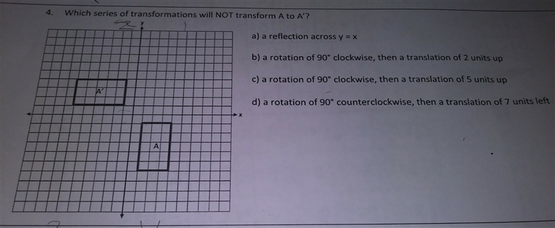 Which series of transformation will not transform A to A'-example-1