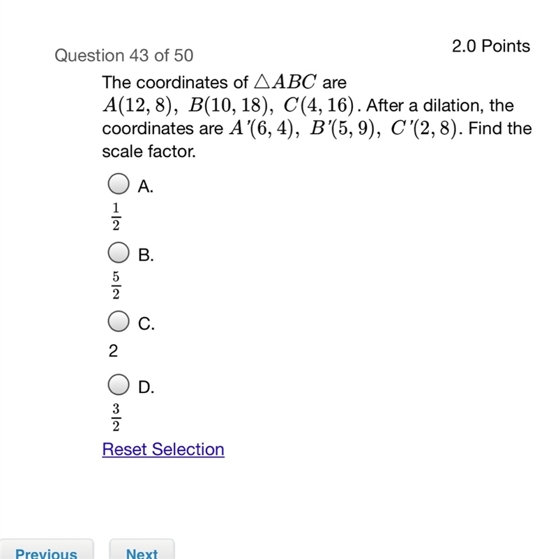 Geometry math question no Guessing and Please show work-example-1