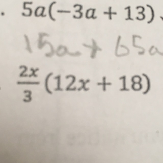 How do I simplify 2xover 3 parenthesis 12x+18-example-1