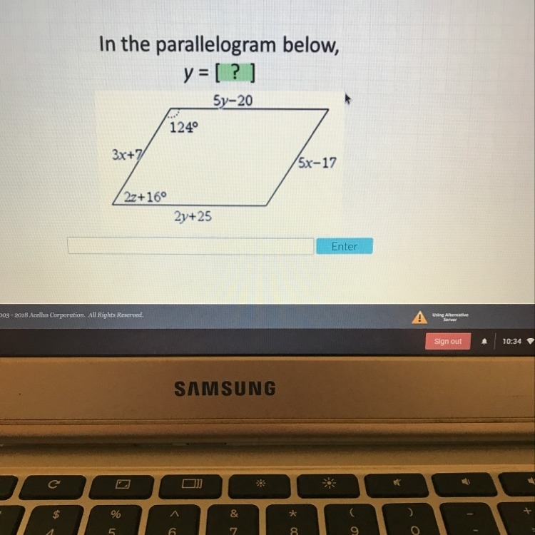 I need help on parallelograms.-example-1