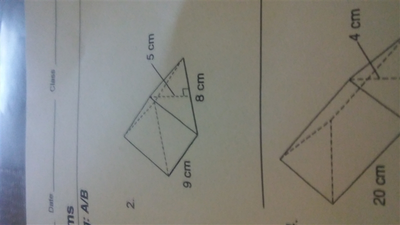 Find the area for all three figures. Show work-example-3