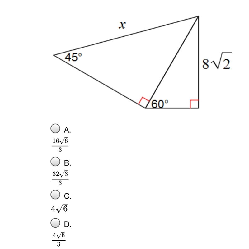 Find x. Geometry math question please help-example-1