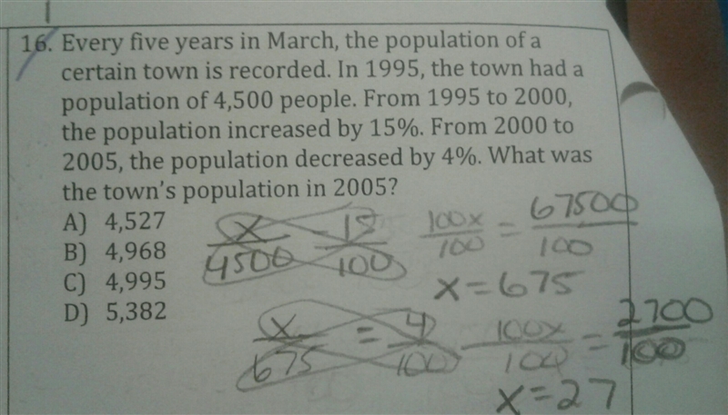 Plz help me I need to know ,What was the towns population in 2005?-example-1