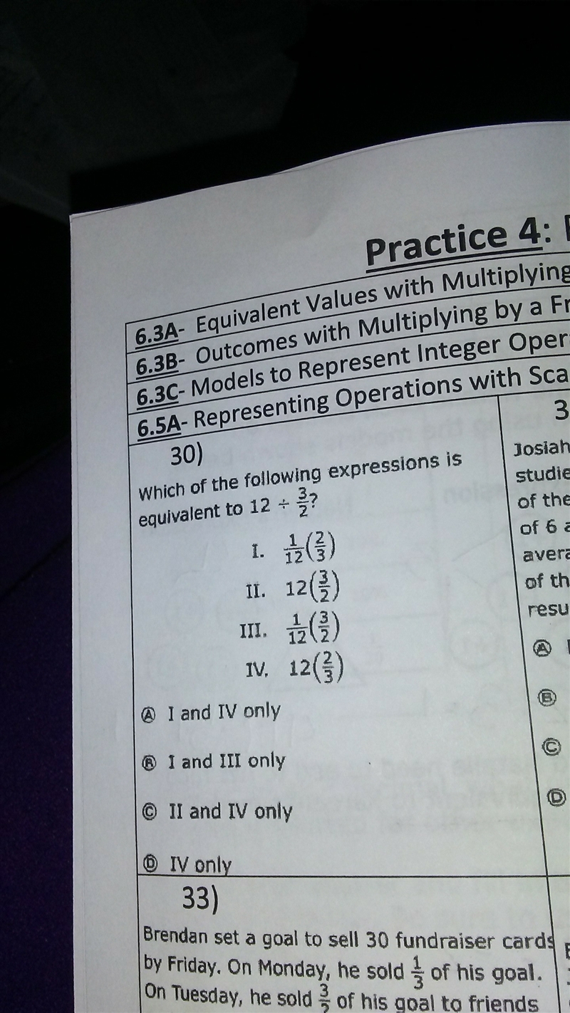 Which of the following expression is equivalent to 12÷3/2?-example-1