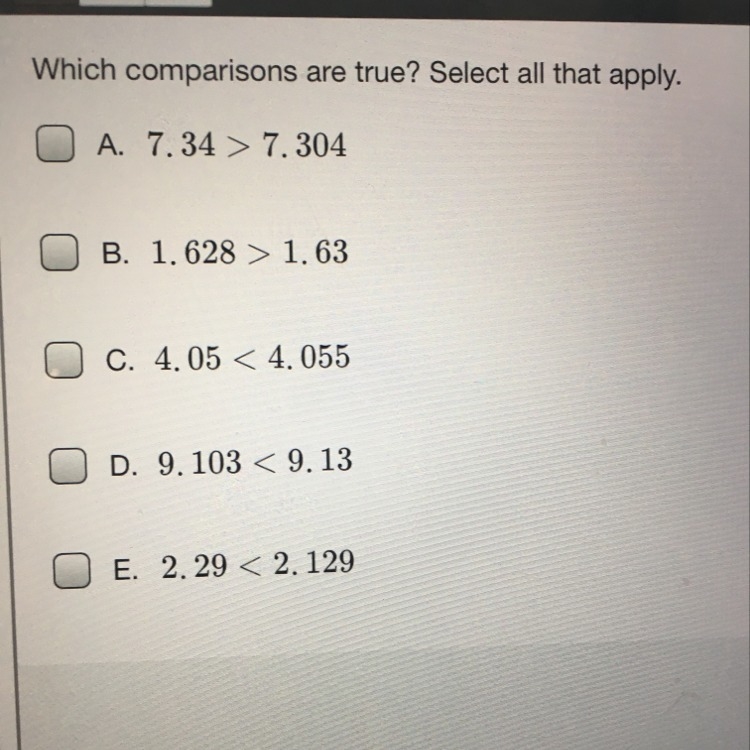 Please answer this correctly and answer all that apply-example-1