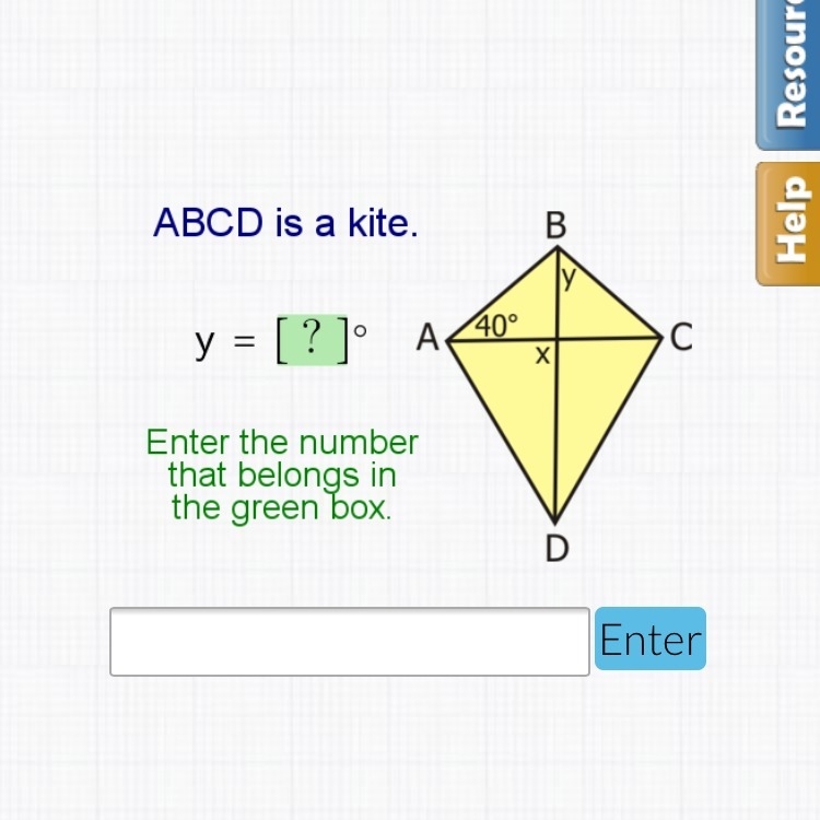 What is y equal to ? I really need help please-example-1