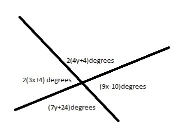 Solve for "X" and "Y"-example-1