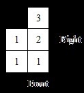 NEED HELP FAST PLEASE!! Draw the base plan for the set of stacked cubes, assume the-example-2