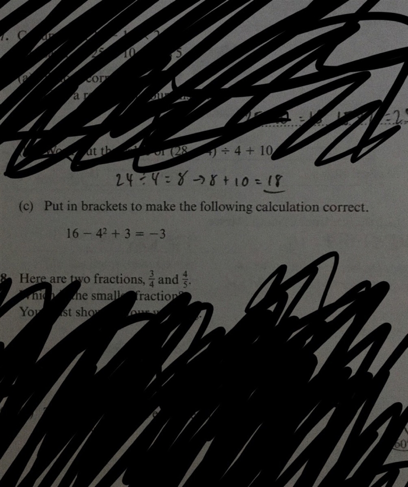 Put into brackets to make the following calculation correct-example-1