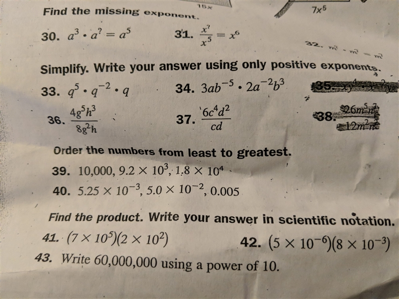 Can someone answer 33-37 for 20 points-example-1