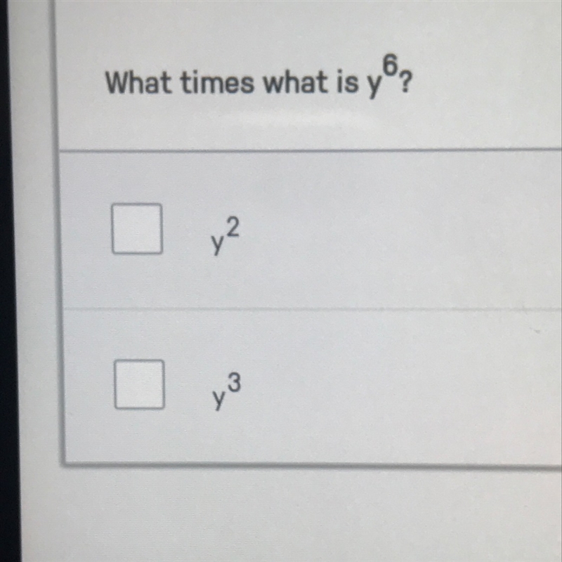 What times what is y to the 6th?-example-1