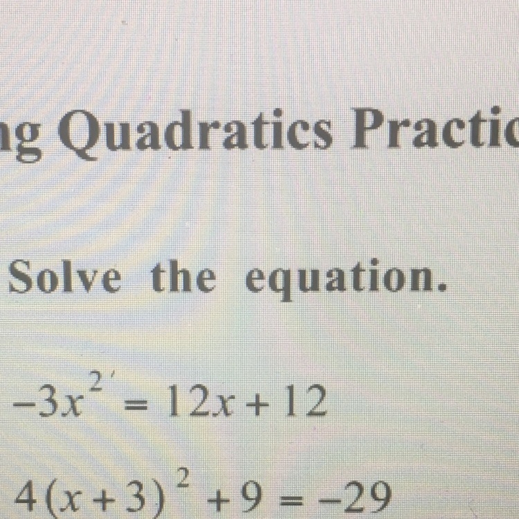 How do you solve the first one-example-1