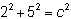 Which equation could be used to find the length of the hypotenuse?-example-2