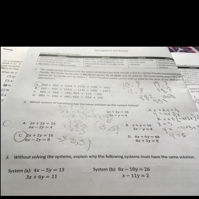 Why the systems must have the same solution?system(a)4x-5y=13.....3x+6y=11........system-example-1