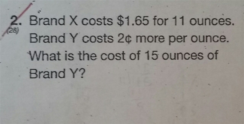 Need help on this it uses ounces and money!-example-1