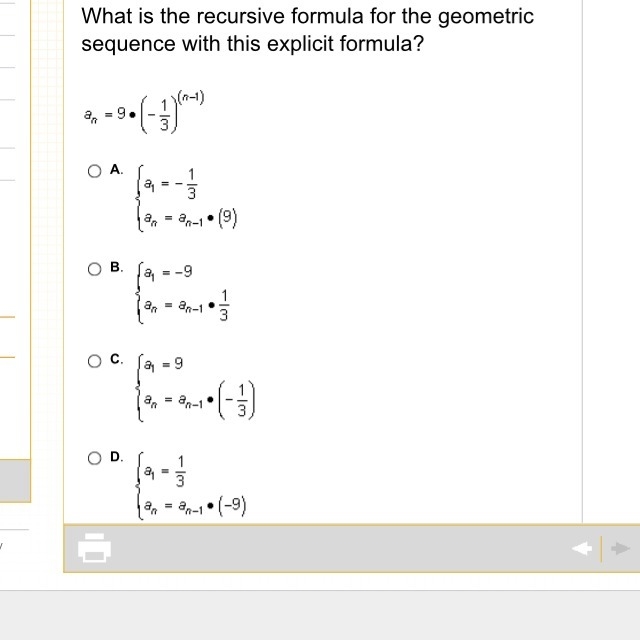 What is a recursive formula for this geometric sequence ?-example-1