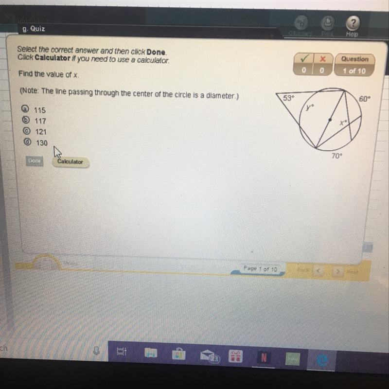 Find the value of x?-example-1