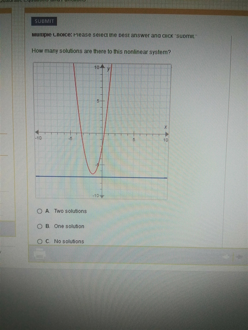 How many solutions are there to this nonlinear system?-example-1