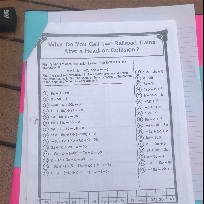 Please help I don’t know what to do with the side collom-example-1