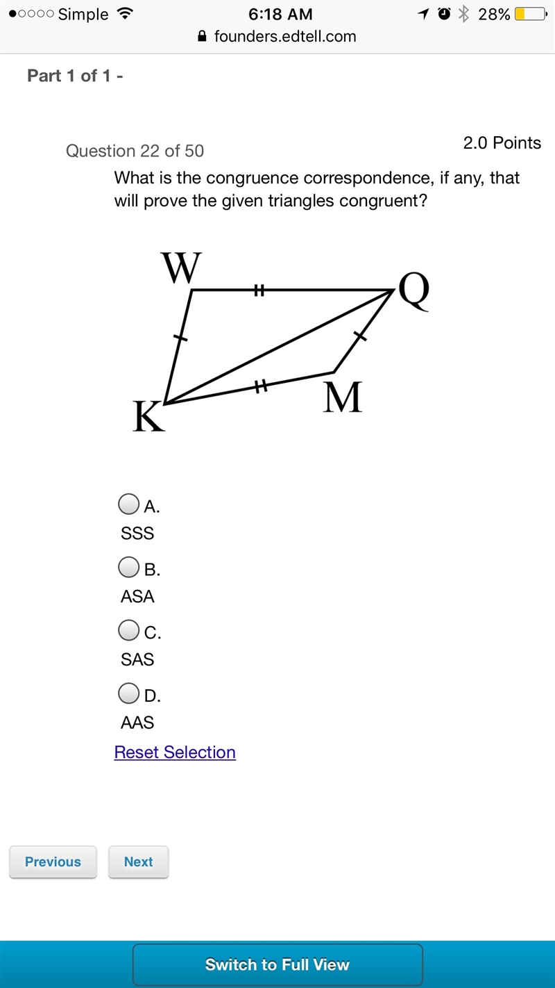 Geometry math question no Guessing and Please show work thank you-example-1