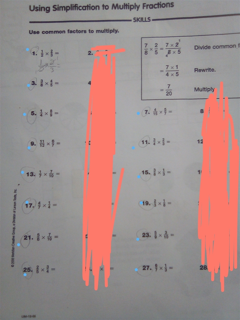 I need help with all of the odd numbers-example-1