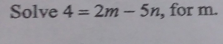 4 equals 2 m -5 n 4 m-example-1