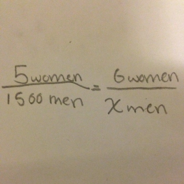 What does x equal? Can you show me step by step? Thanks!-example-1