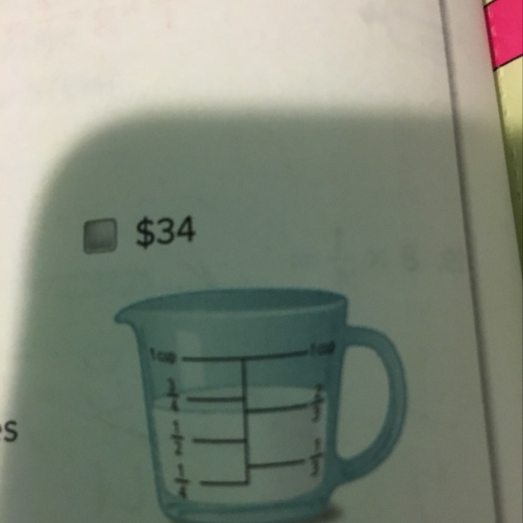 David used the measuring cup shown to measure milk for a batch of muffins. He needs-example-1