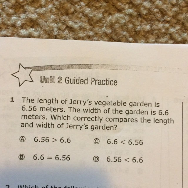 The length of cherries vegetable garden is 6.56 meters. The width of the garden is-example-1