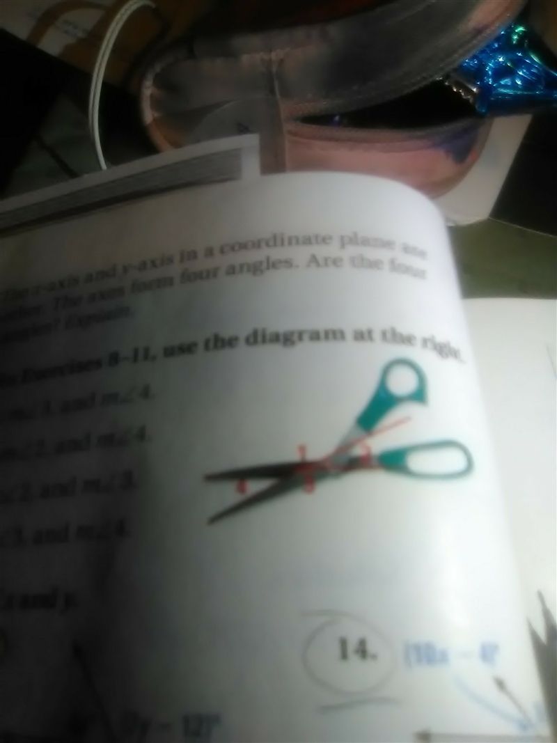 If angle 1 =155°, find angle 2, angle 3, and angle 4-example-1