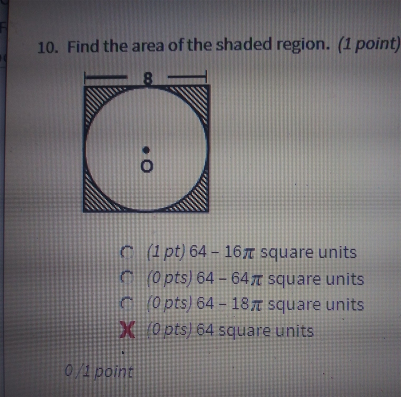 Will someone explain how to find the area of the shaded area.-example-1