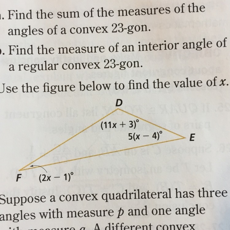 Use the figure below to find the value of x.-example-1