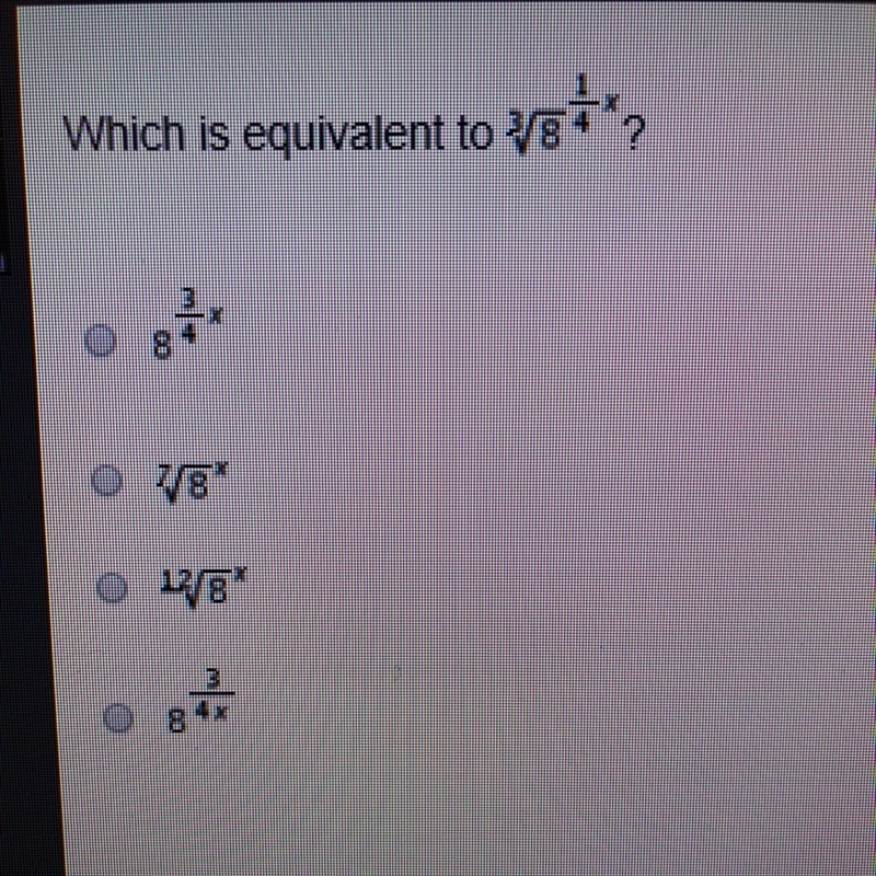 HURRY!!!!! Which is equivalent to-example-1