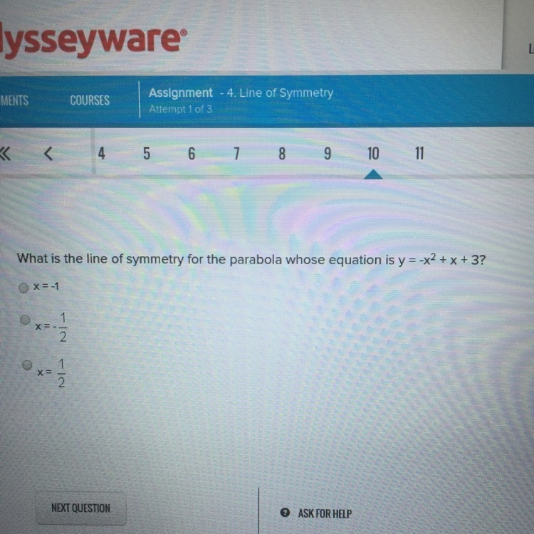 What is the line symmetry?-example-1