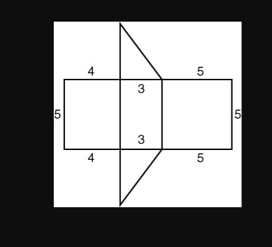 The perimeter of the base of the prism is __ units.-example-1