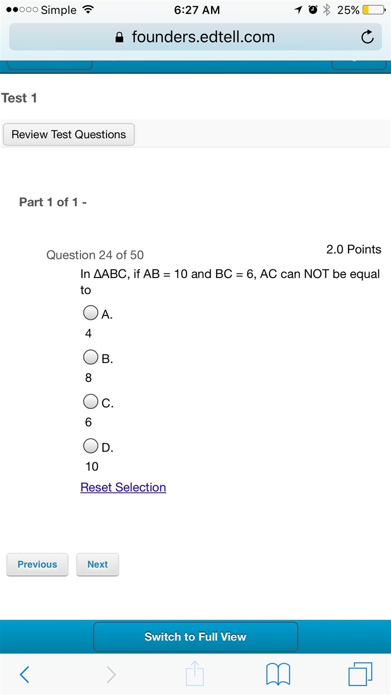 Geometry math question no Guessing and Please show work thank you-example-1