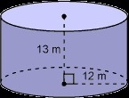 PLZ HELP 20 PTS!!!!!!!!!! What is the exact volume of the cylinder? 156π m3 1872π m-example-1