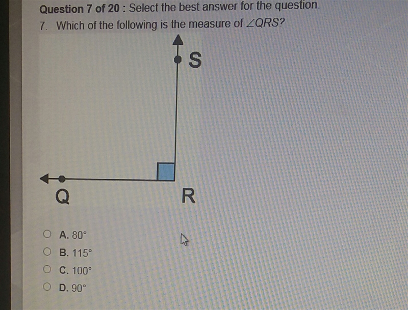 Which of the following is the measure of QRS-example-1